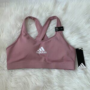 ADIDAS Power React Medium Support Sports Bra in Mauve Sz LARGE (A-C)